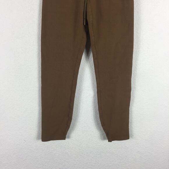 NWT Good American Brown Legging Size 0 Essential Comfy Tie Waist High Rise - Picture 8 of 13